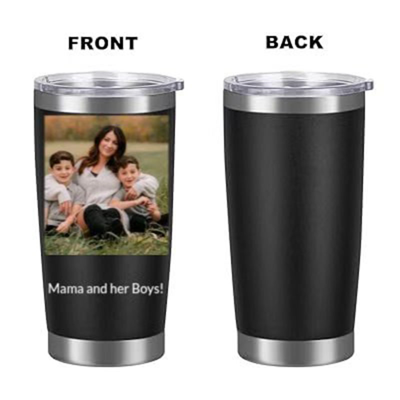 Coffee Equipment Logo - Copo térmico personalizado com logotipo, revestido