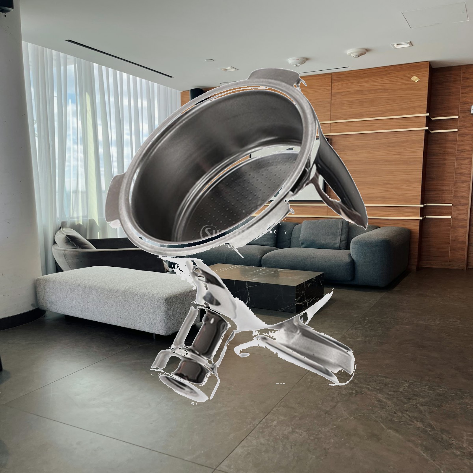 Naked Portafilter Bottomless - Portafiltro Sem Fundo com Cesto de