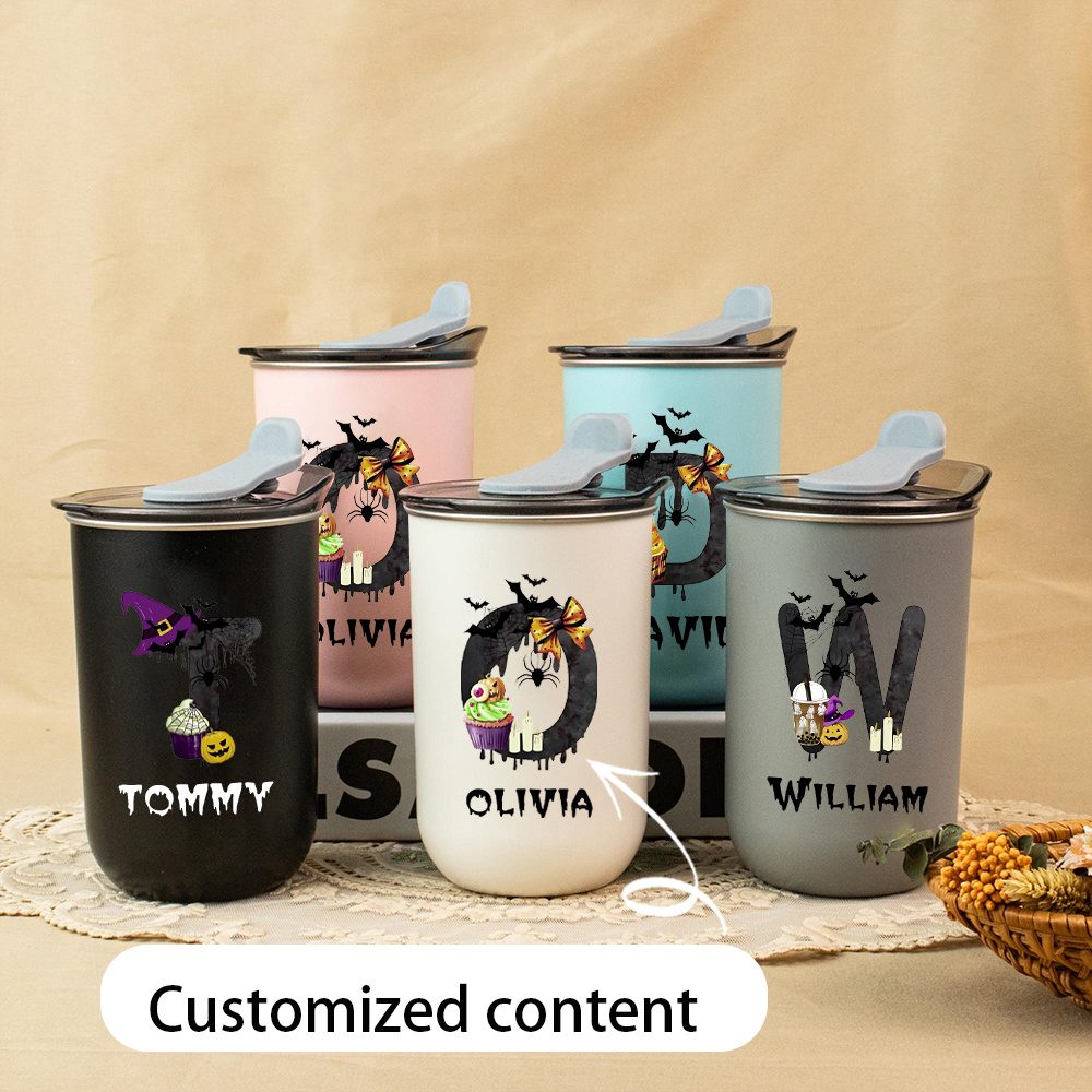 Coffee Equipment Names - Copo Térmico de Aço Inoxidável Personalizado