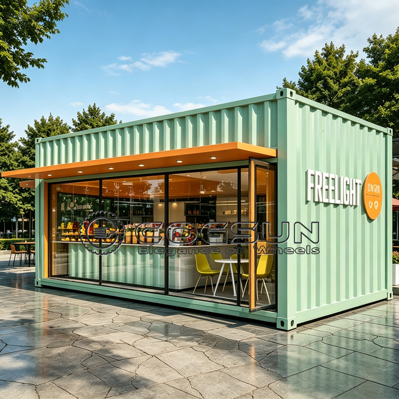 Coffee Equipment Store - COGSUN Container Moderno para Comércio, Loja