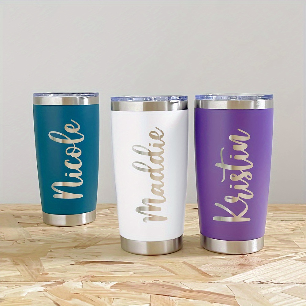 Coffee Equipment Names - Copo Térmico de Aço Inoxidável de