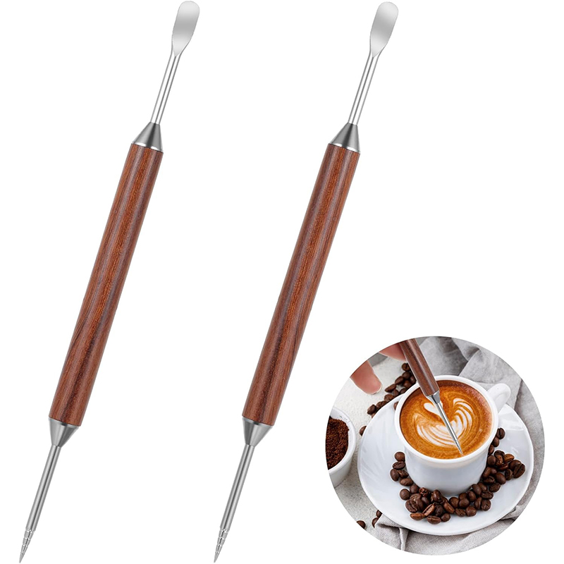 Coffee Shop Equipment - 2 pçs café arte caneta latte