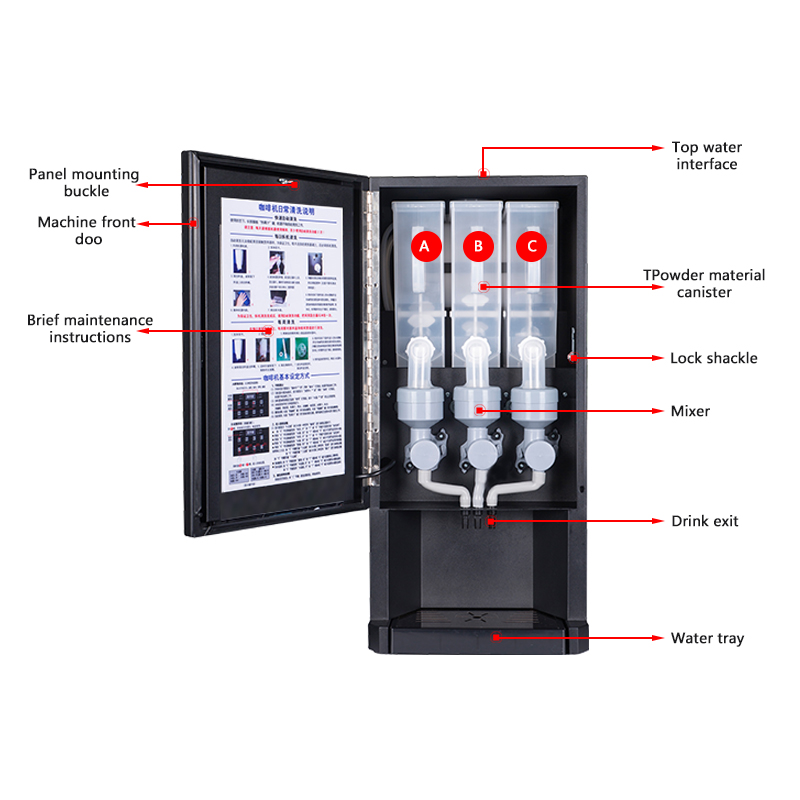 Máquina de Venda Automática In - Coffee Equipment Logo avaliação e preço