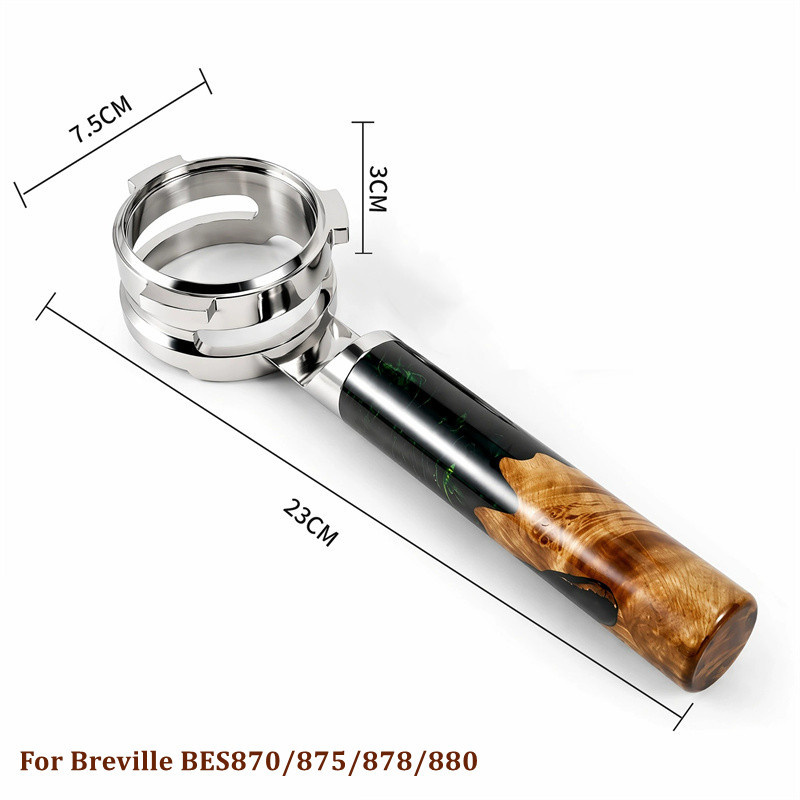 Portafilter de Aço Inoxidável  - Naked Portafilter Bottomless avaliação e preço