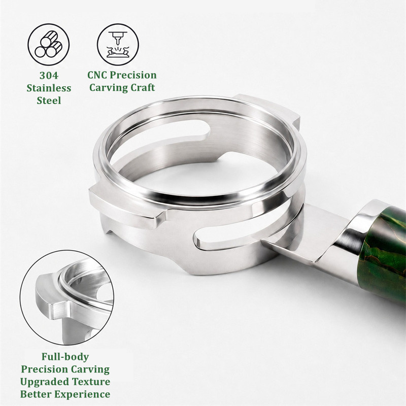 Portafilter de Aço Inoxidável  - Naked Portafilter Bottomless avaliação e preço