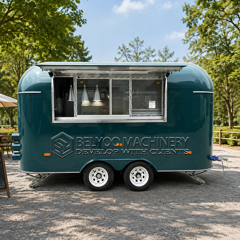 Trailer de Comida Comercial Be - Coffee Equipment Usa avaliação e preço