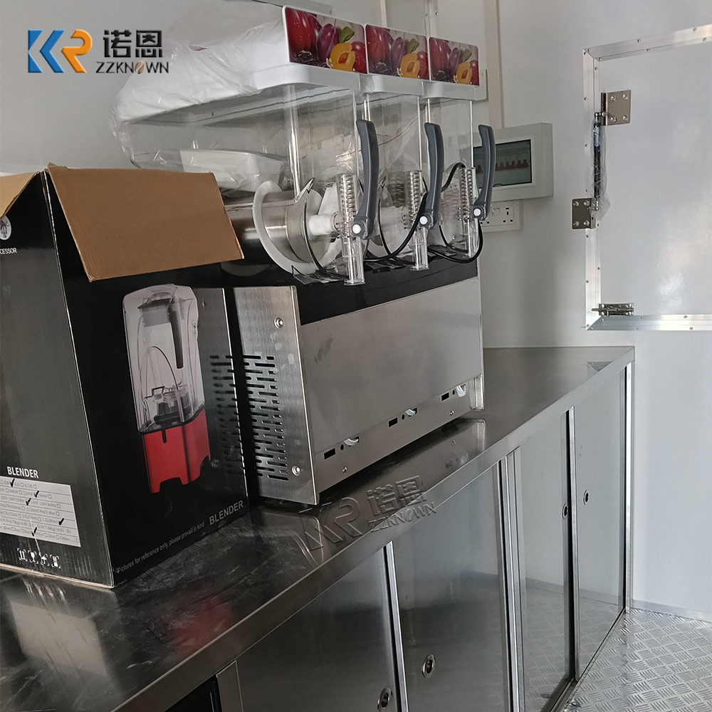 Carrinho de comida móvel em aç - Coffee Equipment For Business avaliação e preço