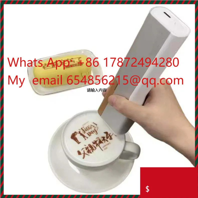 Máquina de Impressão de Arte e - Coffee Equipment Logo avaliação e preço