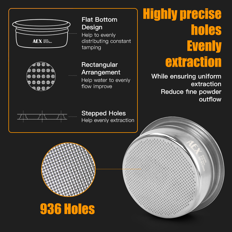 AliKisscafe Portafilter Sem Fu - Naked Portafilter Bottomless avaliação e preço