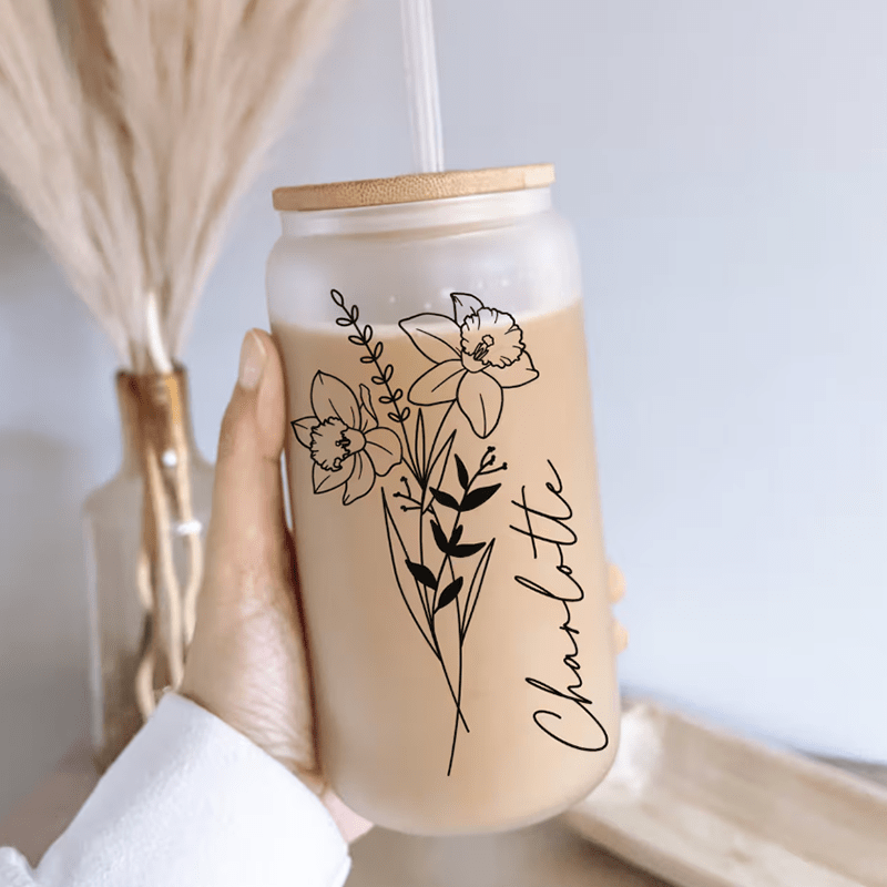 Copo de Vidro Fosco Personaliz - Coffee Equipment Names avaliação e preço